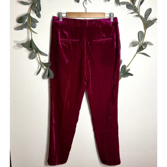 MKT Studio Pink Velvet Pants - Picture 6 of 8